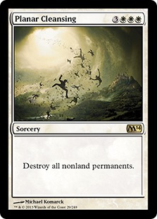 Image: Planar Cleansing - Magic 2014 Core Set-(029)
