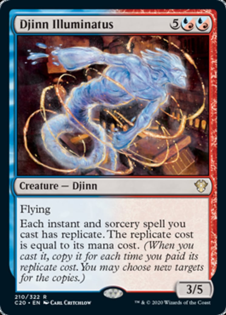 Image: Djinn Illuminatus - Commander 2020-(210)