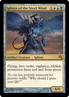 Image: Sphinx of the Steel Wind - Premium Deck Series: Graveborn-(009)-(Foil)