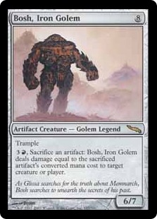 Image: Bosh, Iron Golem - Mirrodin-(147)