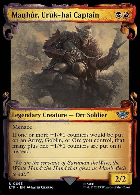 Image: MauhÃºr, Uruk-hai Captain - The Lord of the Rings: Tales of Middle-earth-(665)