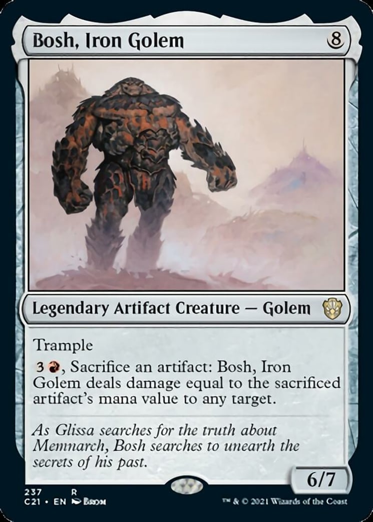 Image: Bosh, Iron Golem - Commander 2021-(237)