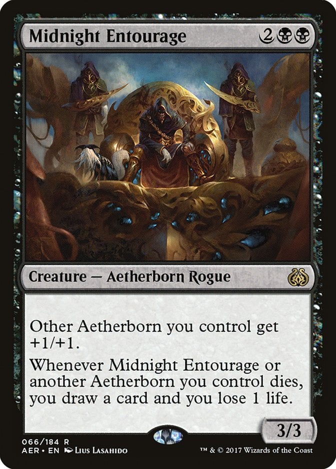 Image: Midnight Entourage - Aether Revolt-(066)-Foil