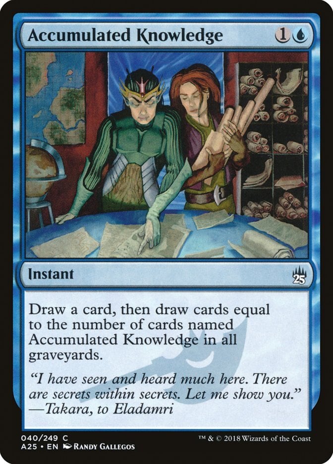 Image: Accumulated Knowledge - Masters 25-(040)-Foil