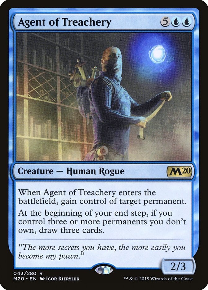 Image: Agent of Treachery - Core Set 2020-(043)