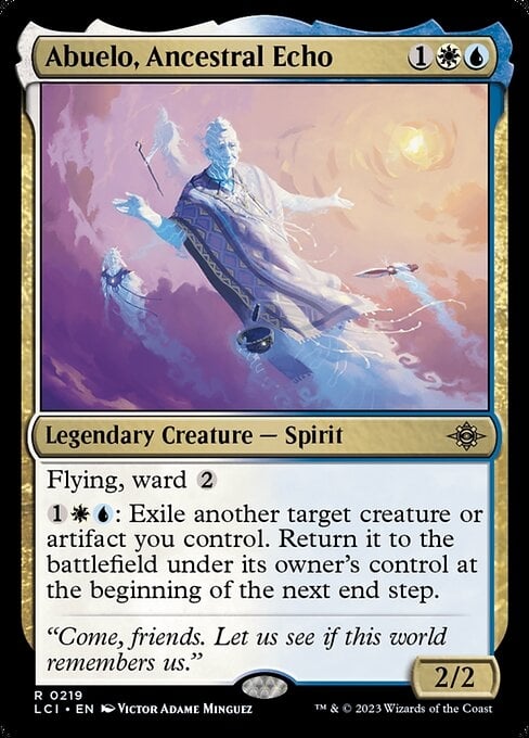 Image: Abuelo, Ancestral Echo - The Lost Caverns of Ixalan-(219)