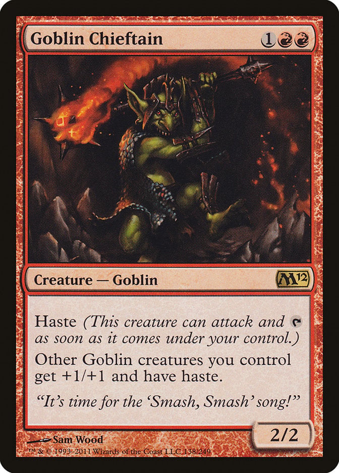 Image: Goblin Chieftain - Magic 2012-(138)