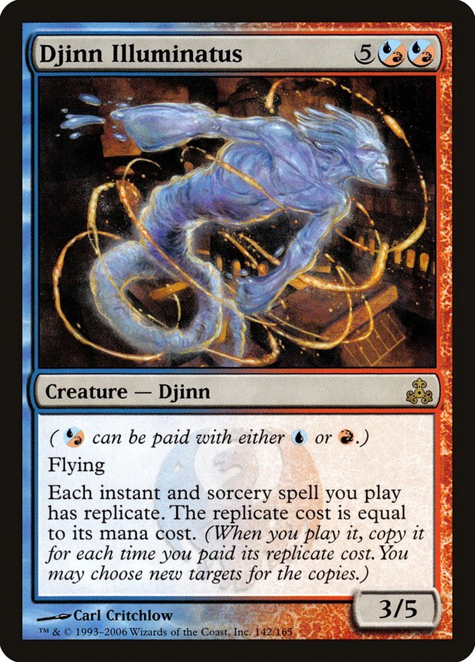 Image: Djinn Illuminatus - Guildpact-(142)-Foil