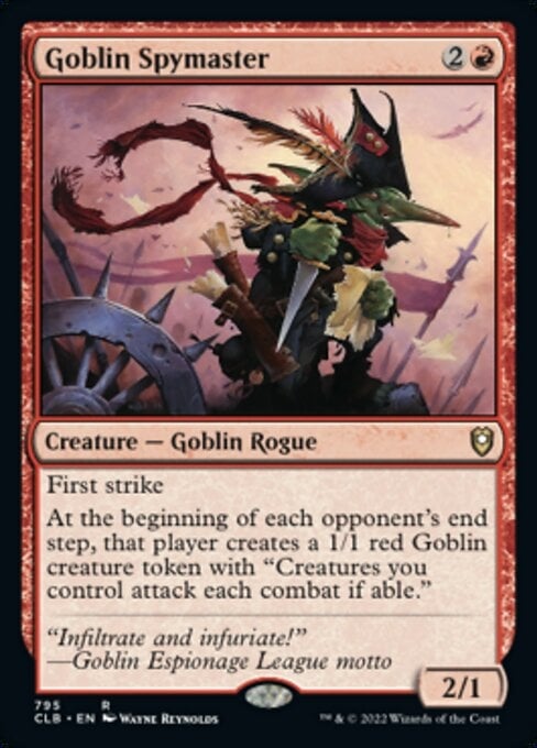 Image: Goblin Spymaster - Commander Legends: Battle for Baldur's Gate-(795)