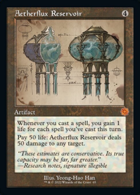 Image: Aetherflux Reservoir - The Brothers' War Retro Artifacts-(065)