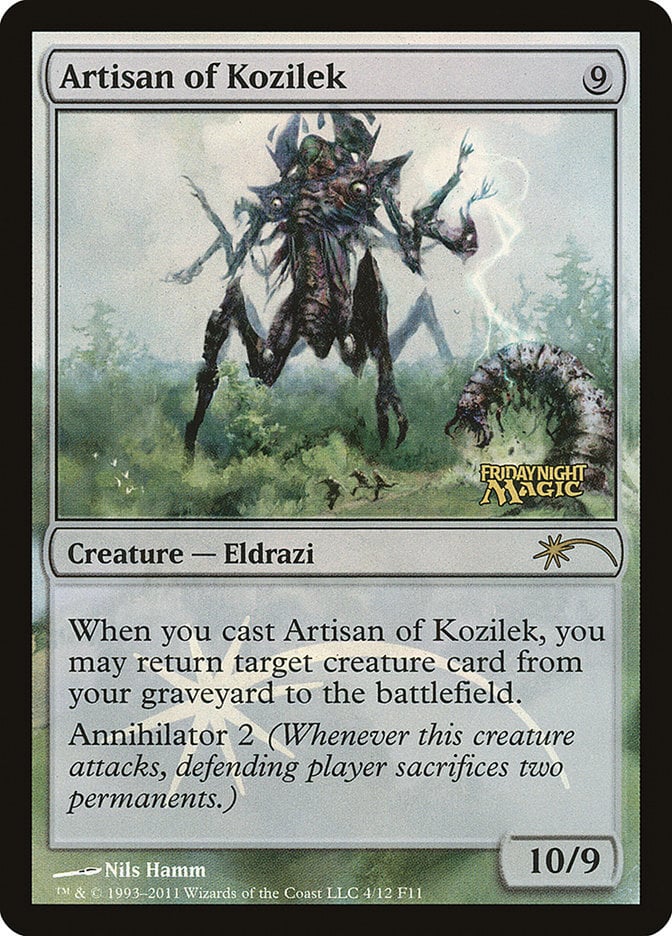 Image: Artisan of Kozilek - Friday Night Magic-(131)-Foil