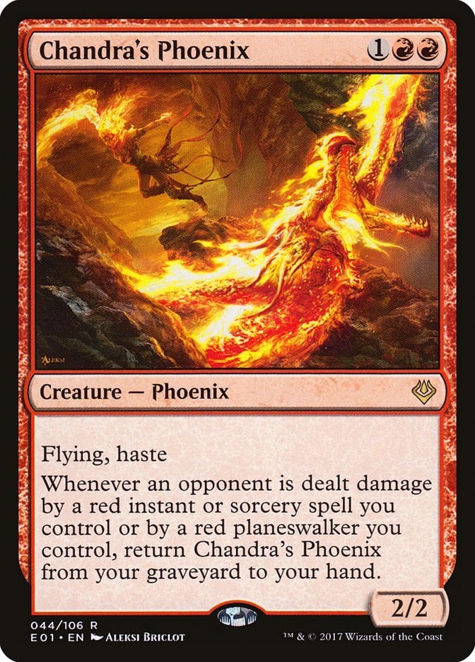 Image: Chandra's Phoenix - Archenemy: Nicol Bolas-(044)