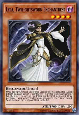 Lyla, Twilightsworn Enchantress - (Code of the Duelist) - (COTD-EN025) - (Super Rare)