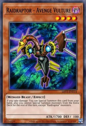 Raidraptor - Avenge Vulture - (2017 Mega-Tin Mega Pack) - (MP17-EN006) - (Common)