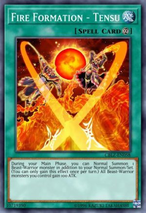 Fire Formation - Tensu - (Cosmo Blazer) - (CBLZ-EN058) - (Common)
