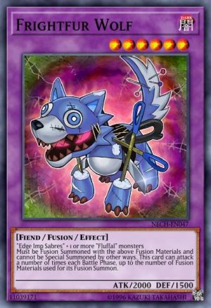 Frightfur Wolf - (Fusion Enforcers) - (FUEN-EN021) - (Super Rare)