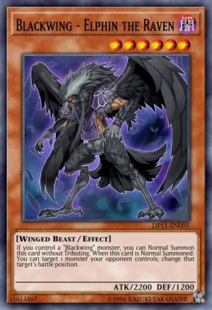 Blackwing - Elphin the Raven - (Maze of Memories) - (MAZE-EN038) - (Rare)