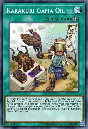 Karakuri Gama Oil - (Ignition Assault) - (IGAS-EN058) - (Common)