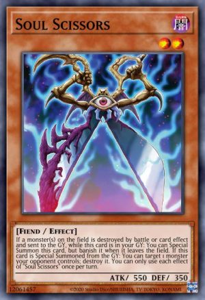 Soul Scissors - (Dueling Heroes Tin) - (MP23-EN176) - (Super Rare)
