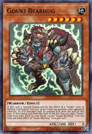 Gouki Bearhug - (2019 Gold Sarcophagus Tin Mega Pack) - (MP19-EN007) - (Common)