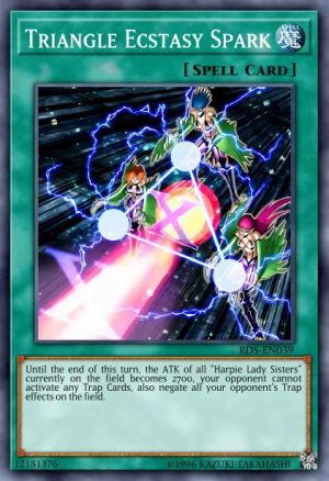 Triangle Ecstasy Spark - (Legendary Duelists Sisters of the Rose) - (LED4-EN011) - (Common)