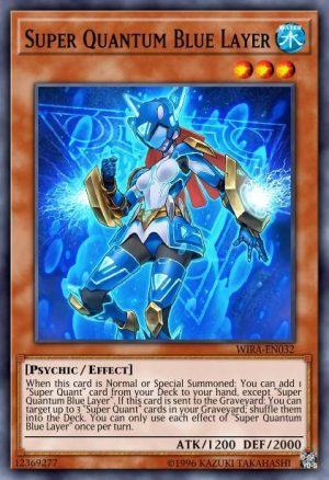 Super Quantum Blue Layer - (Wing Raiders) - (WIRA-EN032) - (Rare)