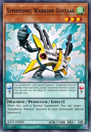 Symphonic Warrior Guitaar - (2017 Mega-Tin Mega Pack) - (MP17-EN232) - (Common)