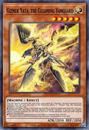 Gizmek Yata, the Gleaming Vanguard - (Chaos Impact) - (CHIM-EN023) - (Super Rare)