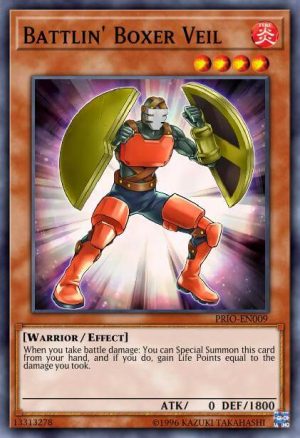 Battlin' Boxer Veil - (Primal Origin) - (PRIO-EN009) - (Common)