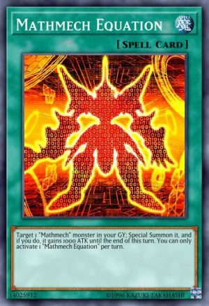 Mathmech Equation - (Battles of Legend: Monstrous Revenge) - (BLMR-EN092) - (Ultra Rare)