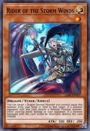 Rider of the Storm Winds - (LC Kaiba Mega Pack) - (LCKC-EN017) - (Ultra Rare)