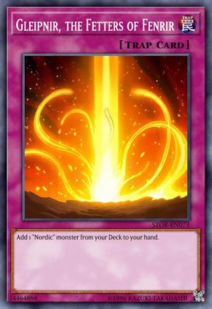 Gleipnir, the Fetters of Fenrir - (Legendary Hero Decks) - (LEHD-ENB24) - (Common)