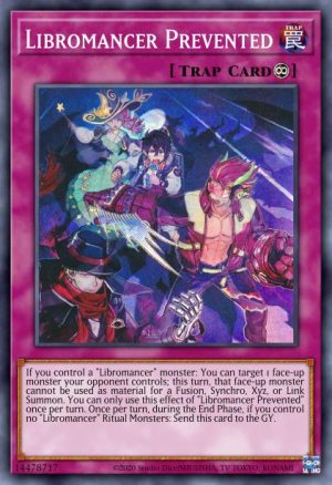 Libromancer Prevented - (Dueling Heroes Tin) - (MP23-EN116) - (Common)
