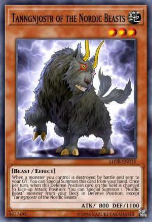 Tanngnjostr of the Nordic Beasts - (Legendary Hero Decks) - (LEHD-ENB02) - (Common)