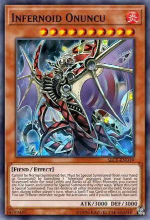 Infernoid Onuncu - (2015 Mega-Tin Mega Pack) - (MP15-EN209) - (Secret Rare)