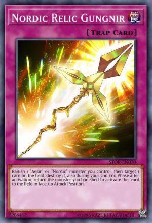 Nordic Relic Gungnir - (Legendary Hero Decks) - (LEHD-ENB27) - (Common)
