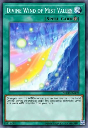 Divine Wind of Mist Valley - (The Secret Forces) - (THSF-EN056) - (Super Rare)