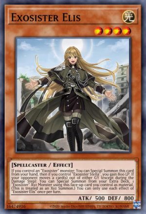 Exosister Elis - (Dueling Heroes Tin) - (MP23-EN252) - (Prismatic Secret Rare)