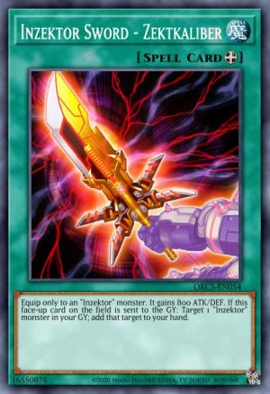 Inzektor Sword - Zektkaliber - (The Grand Creators) - (GRCR-EN056) - (Rare)