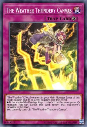 The Weather Thundery Canvas - (Maximum Gold El Dorado) - (MGED-EN100) - (Rare)