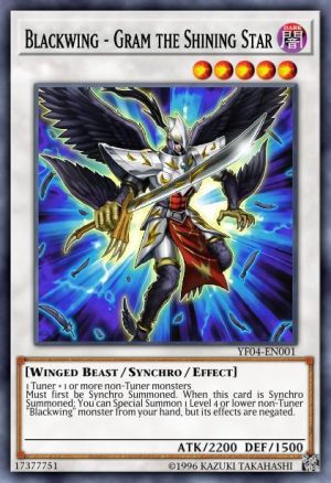 Blackwing - Gram the Shining Star - (The Dark Illusion SE) - (TDIL-ENSE1) - (Super Rare)