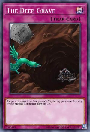 The Deep Grave - (2019 Gold Sarcophagus Tin Mega Pack) - (MP19-EN133) - (Common)