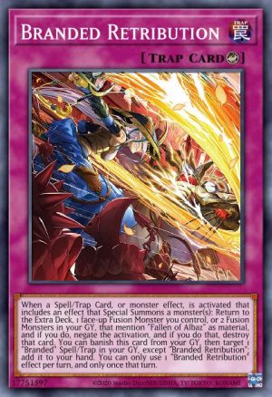 Branded Retribution - (Structure Albaz Strike) - (SDAZ-EN032) - (Super Rare)