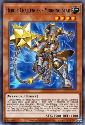 Heroic Challenger - Morning Star - (Dimension Force) - (DIFO-EN016) - (Common)