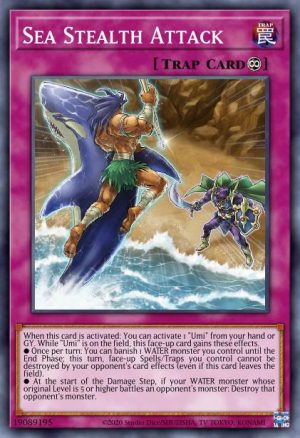 Sea Stealth Attack - (Legendary Duelists Duels From the Deep) - (LED9-EN030) - (Common)