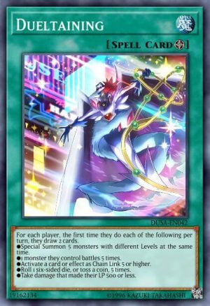 Dueltaining - (Duelist Saga) - (DUSA-EN042) - (Ultra Rare)