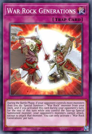 War Rock Generations - (Lightning Overdrive) - (LIOV-EN091) - (Common)