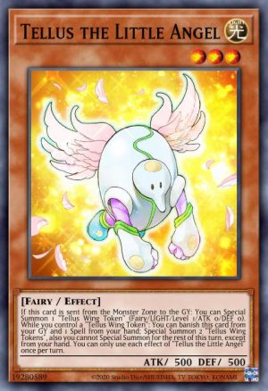 Tellus the Little Angel - (Egyptian God Deck Slifer the Sky Dragon) - (EGS1-EN006) - (Super Rare)