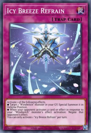 Icy Breeze Refrain - (2022 Tin of the Pharaoh's Gods) - (MP22-EN040) - (Common)