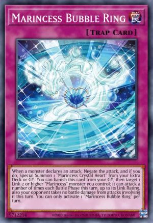 Marincess Bubble Ring - (Legendary Duelists Duels From the Deep) - (LED9-EN037) - (Rare)